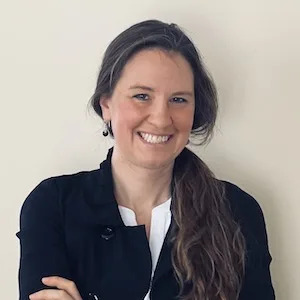 Portrait of Katy Savage.