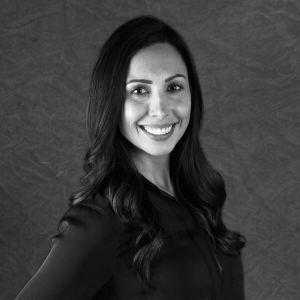 Portrait of Lisa Hayes.